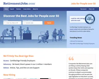 Retirement Jobs screenshot preview
