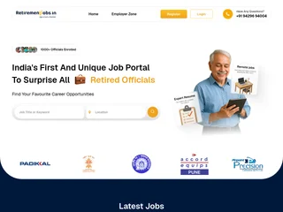 Retirement Jobs screenshot preview