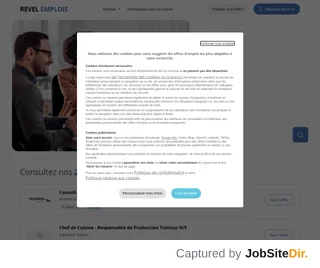 Revel Emplois platform preview