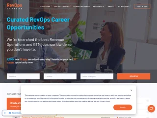 RevOps Careers platform preview