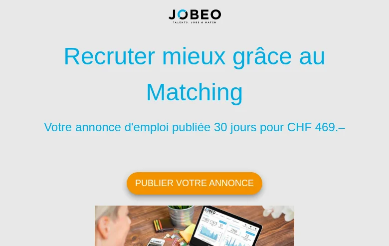 Jobeo job board platform screenshot showing job search interface