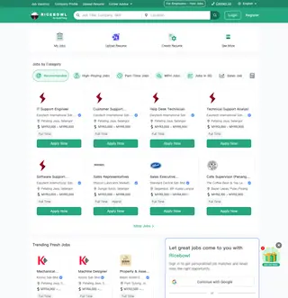 Ricebowl platform preview