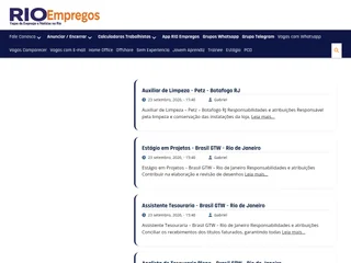 Rio Empregos screenshot preview Rio Empregos screenshot preview