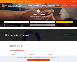 RiskManagementWeb.com screenshot preview