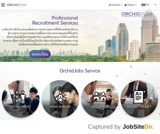 OrchidJobs platform preview OrchidJobs platform preview