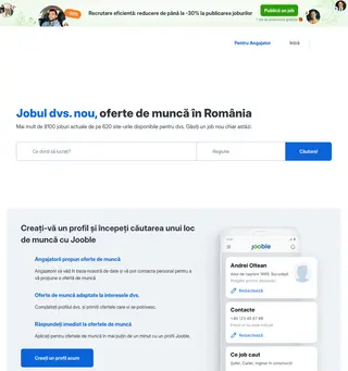 Jooble screenshot preview