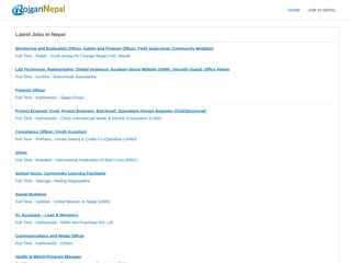 Rojgari Nepal platform preview