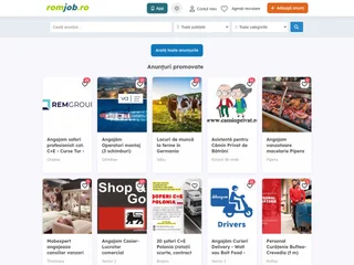 Romjob.ro platform preview Romjob.ro platform preview
