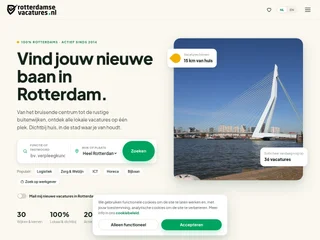 Rotterdamsevacatures.nl platform preview Rotterdamsevacatures.nl platform preview