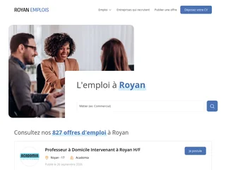 Royan Emplois screenshot preview Royan Emplois screenshot preview