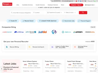 Rozgar.com screenshot preview