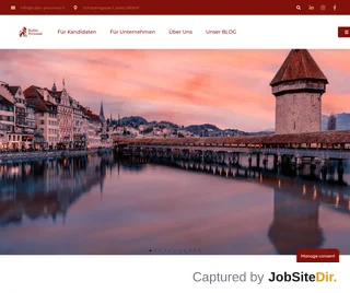 Rubin Personalvermittlung screenshot preview