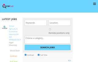 JobsKazi Rwanda screenshot preview