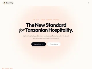 Safari Gigs screenshot preview