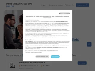 Sainte-Geneviève-des-Bois Emplois platform preview Sainte-Geneviève-des-Bois Emplois platform preview