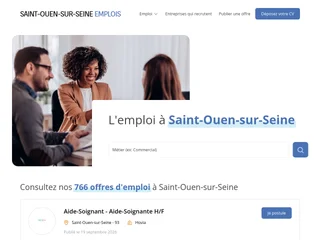 Saint-Ouen-sur-Seine Emplois screenshot preview Saint-Ouen-sur-Seine Emplois screenshot preview