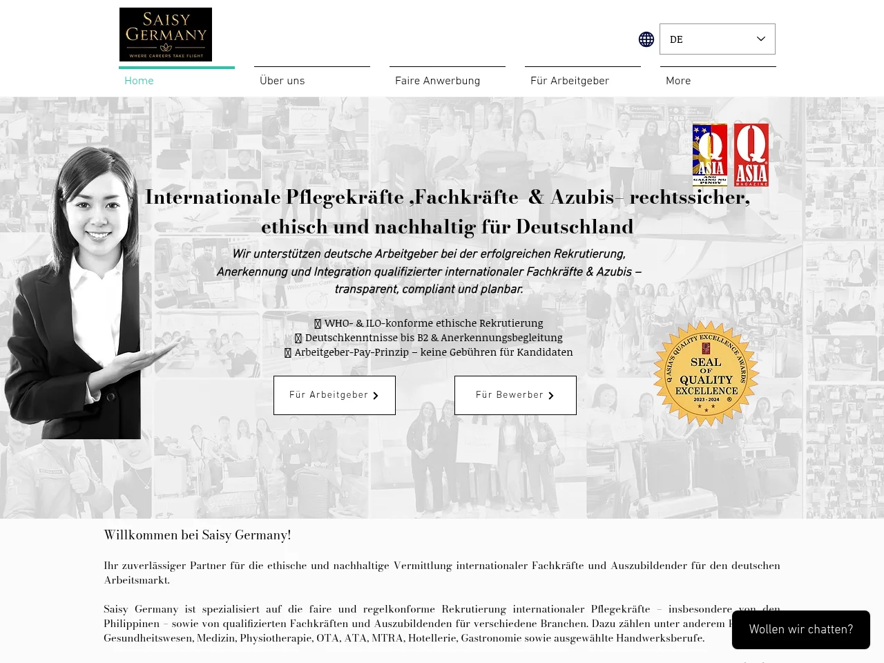Saisy Germany screenshot Saisy Germany website screenshot