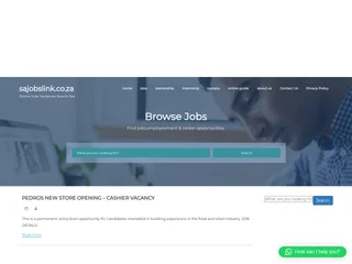 sajobslink.co.za screenshot preview sajobslink.co.za screenshot preview