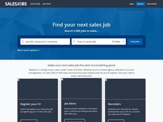 Sales Jobs platform preview Sales Jobs platform preview