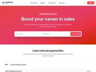 Sales Jobs | JobsMedia.io platform preview Sales Jobs | JobsMedia.io platform preview