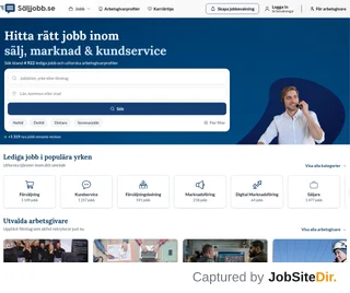 Säljjobb platform preview
