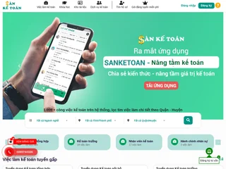 Sàn Kế Toán platform preview