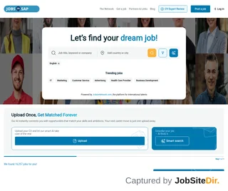 SAP Jobs in Network platform preview