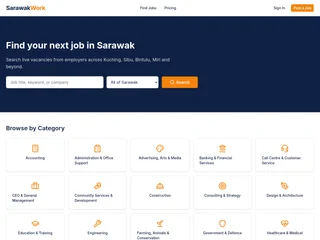 SarawakWork screenshot preview SarawakWork screenshot preview