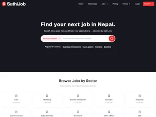 SathiJob screenshot preview