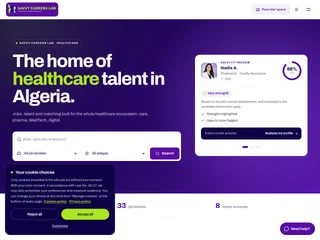 Savvy Careers Lab platform preview
