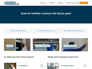 SchilderVacature.nl screenshot preview SchilderVacature.nl screenshot preview