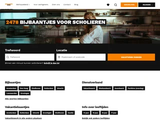 ScholierenWerk.nl platform preview