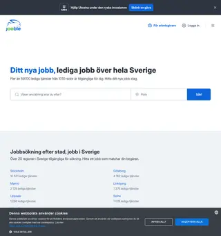 Jooble screenshot preview