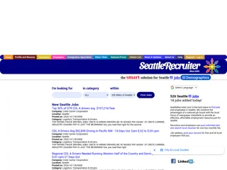 SeattleRecruiter.com platform preview
