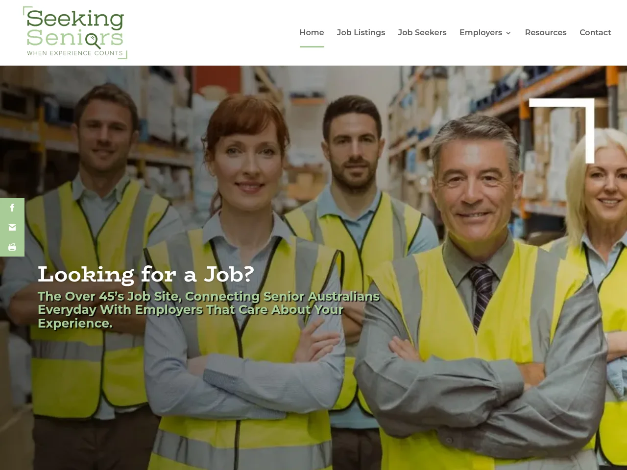 Seeking Seniors screenshot Seeking Seniors website screenshot