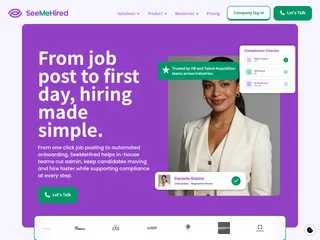 SeeMeHired screenshot preview SeeMeHired screenshot preview