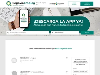 Segovia Empleo screenshot preview Segovia Empleo screenshot preview