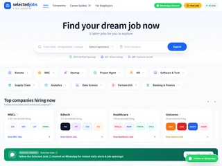 Selected Jobs screenshot preview Selected Jobs screenshot preview