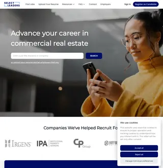 SelectLeaders platform preview