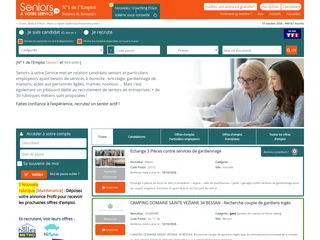 Seniors à votre service platform preview Seniors à votre service platform preview