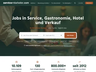 Servicemitarbeiter.com screenshot preview