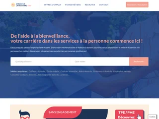 Services à la personne-Job platform preview