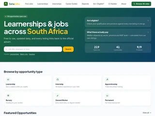 SetaJobs screenshot preview