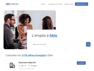 Sète Emplois screenshot preview