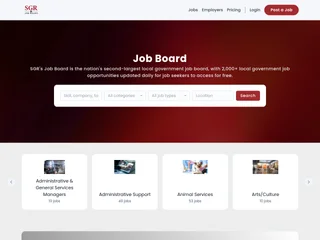 SGR Job Board screenshot preview SGR Job Board screenshot preview