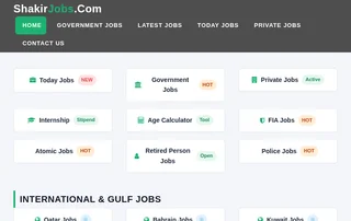 ShakirJobs.Com screenshot preview