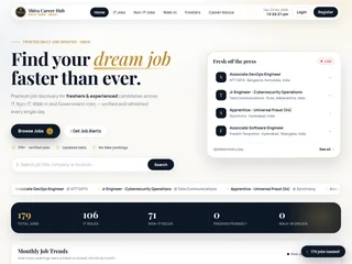 Shiva Career Hub screenshot preview