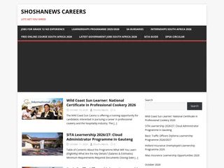 Shoshanews Careers platform preview
