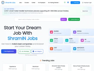ShramIN Jobs screenshot preview