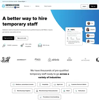 Sidekicker platform preview